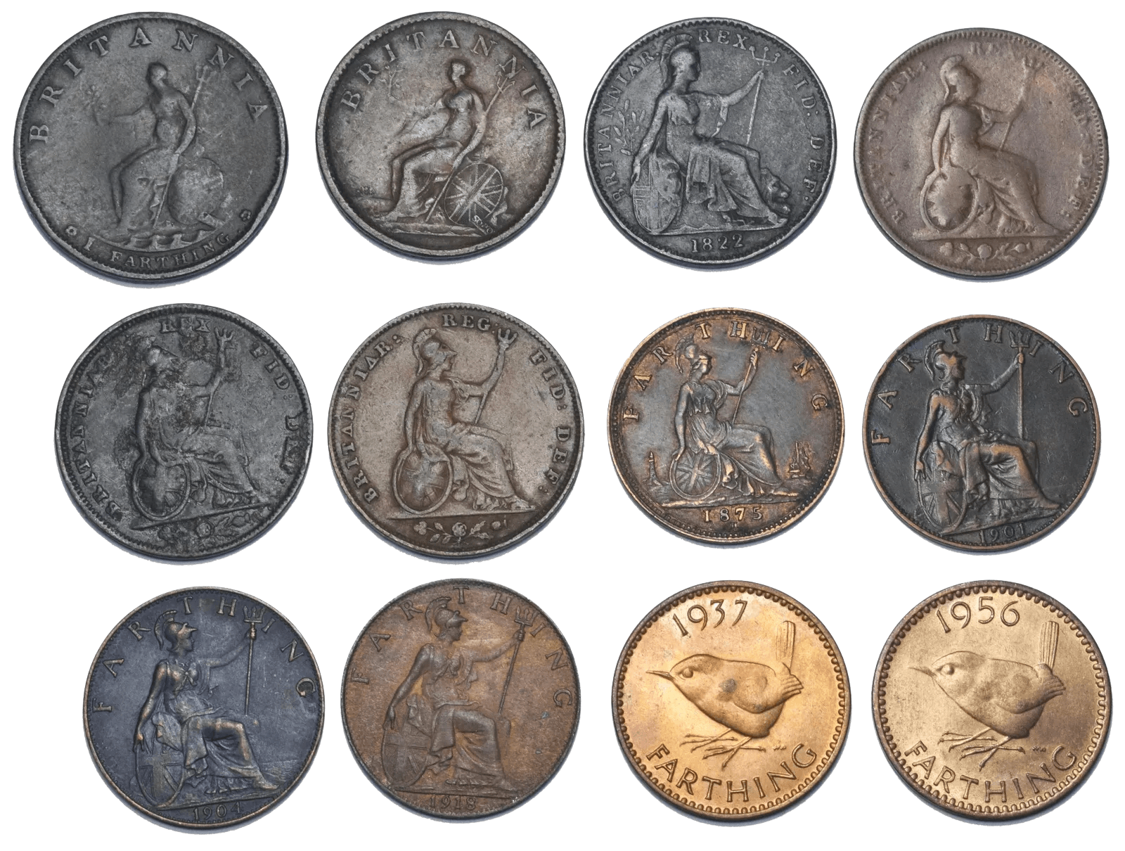 Bronze & Base Metal Coins antiques we buy
