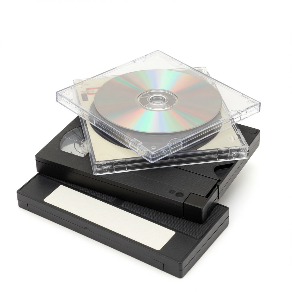 CD's and DVD