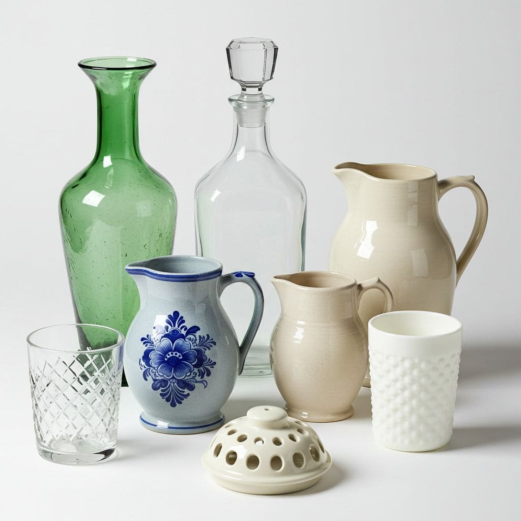 Glass and Pottery