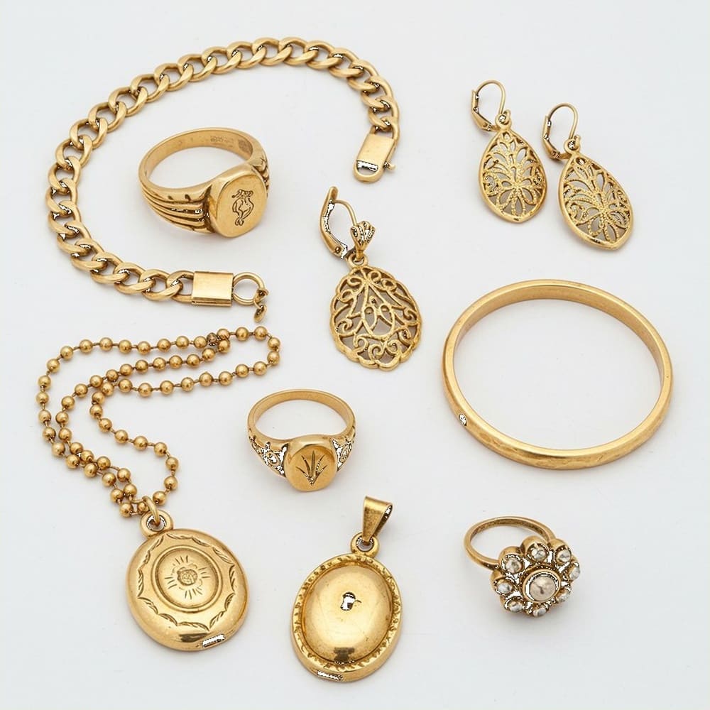 Gold Jewellery antiques we buy