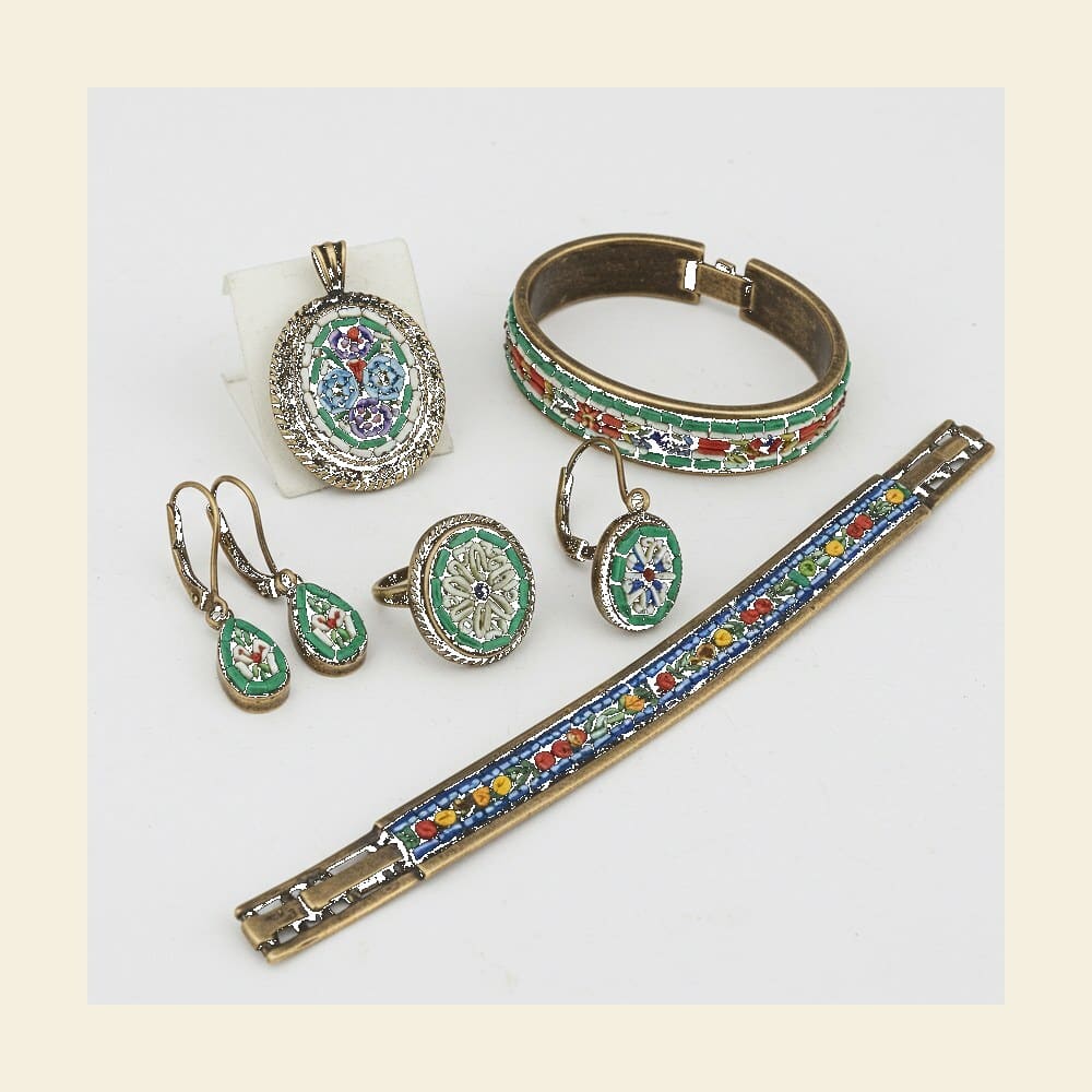 Micro Mosaic Jewellery antiques we buy
