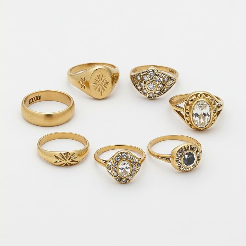 Gold Rings antiques we buy